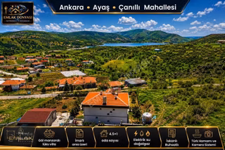Ayaşta Doğanın İçinde Göl Manzaralı Müstakil Lüks Villa