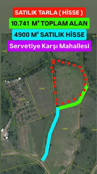 Satılık Tarla Hissesi Satılık Tarla Hissesi