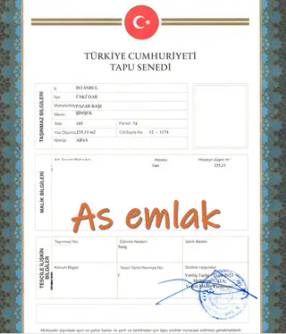 As Emlaktan Valide-i Atik’te Mahallesinde 5 Kat İmarlı Arsa
