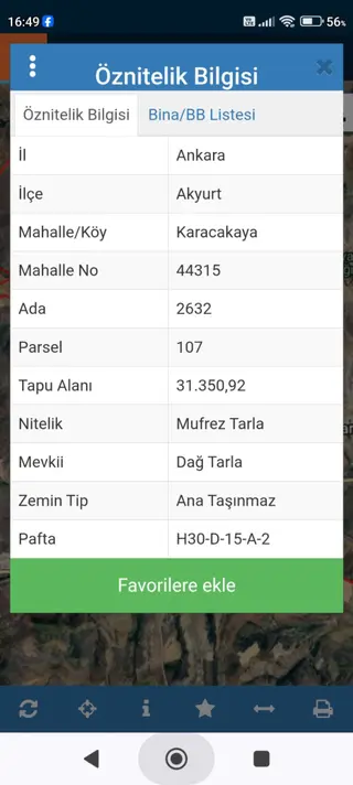 Acil*satılık*araç Takaslı*arsa*akyurt*karacakaya*1176m2 Tapulu