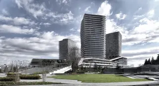 Zorlu Center Raffles'da Satılık 1+1 Lüks 170m2 Daire
