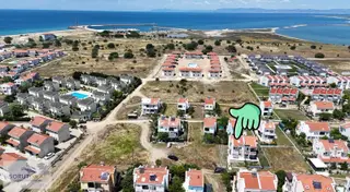 Enez Pırlanta Plajı'nda Denize 500m, 120m² 3+1 Dubleks