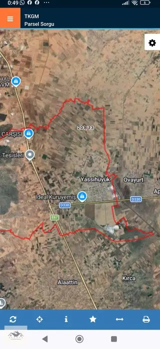 Acıpayam Yassıhüyük'te Kadastro Yollu Yatırımlık Hobi Bahçesi
