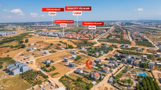 Döşemealtı Tüm Alt Yapıları Hazır 340 M2 Satılık Villa Arsası