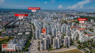 Konyaaltı Uluç Mah. Aykent Sitesinde Satılık 3+1 Geniş Daire