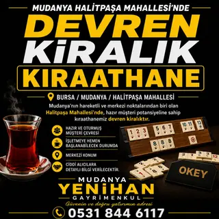 Devren Kiralık Kıraathane