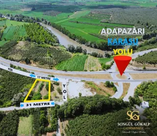 Ana Yola Cephe | 849 M² Ticari + Konut İmarlı Arsa | Limandere / Karasu
