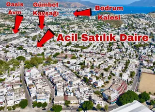 İlyas Nas Bodrum Merkezde Site İçinde Eşyalı 1+0 Satılık Daire