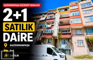 Gaziosmanpaşa Küçükköy'de Satılık 2+1 Daire - Yatırımlık Fırsat!