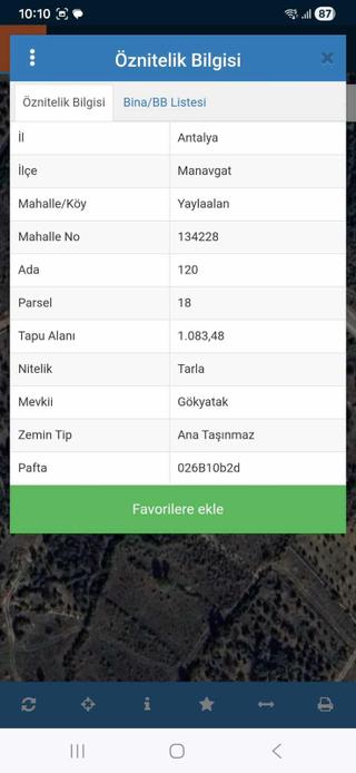 Satılık Tarla