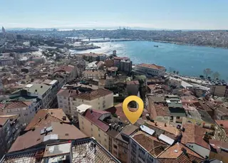 Kiralık Eşyalı 3+2 Ters Dubleks Kasımpaşa'da 10 Yıllık Binada