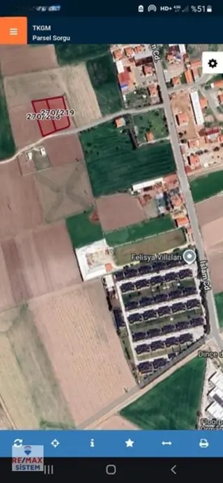 *susuz Ksb. Felisya Villaları Yakınında Fırsat Villa Arsası*