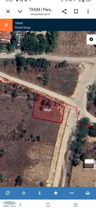 Isparta Atabey'de 3 Kat İmarlı, 517m² Satılık Arsa