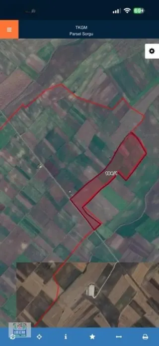 Saray Beyazköyde Satılık 323 M2 Hiseli Tarla