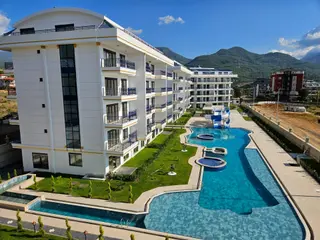 Alanya Obada Lüks Eşyalı Merkezi Konum 1+1 Satılık Daire