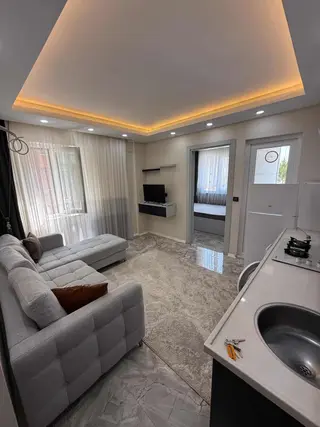 Kınıklı Bursa Caddesi Kiralık Balkonlu Lüks 1+1 Apart
