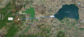Balıkesirde Müthiş Vadi Manzaralı 3360 M2 Arazi