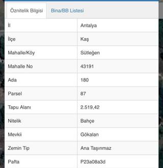 Kaş Sütleğen’de Sera Bulunan 2.519 M² Bahçe | Yola Cephe | Yatırımlık