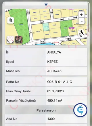 Varsakda Yatırımşık İmarlı Arsa 8 Dairelik