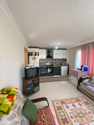Dikili Çandarlı Mahallesi'nde Havuzlu Sitede (can Life) Kiralık 1+1 Dubleks