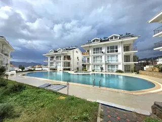 Fethiye Karaçulhada Kiralık 3+1 110m2 Eşyalı Havuzlu Daire