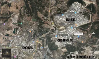 Enerji Santraline Cephe Sanayi İmarlı 5900m² Uygun Fiyatlı Hazır