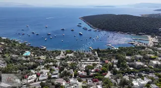 Bodrum Türkbükü Deniz Manzaralı Özel Plajlı Satılık Villa