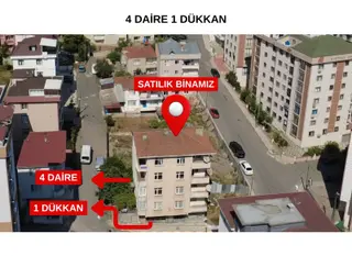 Pendik Şeyhli'de Merkezi Konumda Satılık Tek Tapu Bina Ve Arsa