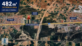 482,43 M² Müstakil Tapulu Villa İmarlı Arsa