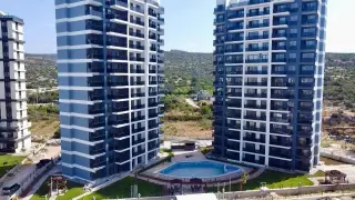 Kızkalesi'nde Havuzlu Sitede Kaçırılmayacak 1+1 Satılık Daire