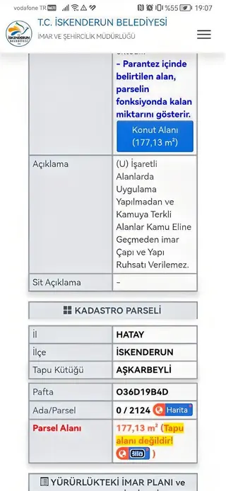 6kat İmarlı Arsa Ve Ev