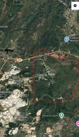 Dilovası Lojistik Köy Projesinde 509 M² Satılık Hisse