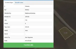 Aksaray Merkez-bağlıkaya Kurtuluş'da Satılık Arsa