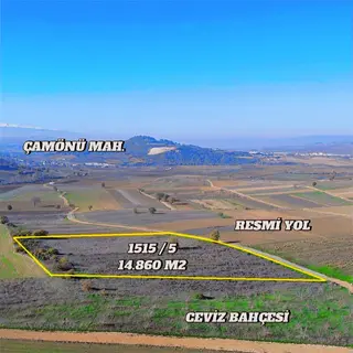 Müftüoğlu'ndan Yenişehir Çamönü Mah. Satılık Tarla