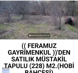 Bursa/keles-ıssızören Köyünde Kocasu Deresi Kenarında Müstakil Tapulu Satılık ( 228 M2) Hobi Bahçe.
