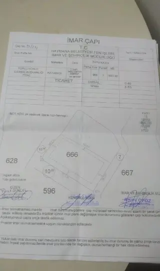 Ankara Haymana Toki'de Satılık Dükkan