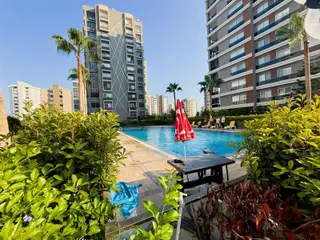 Mezitli Akdeniz Martı Otel Cvr 5+1 Havuzlu Sosyal Alanlı