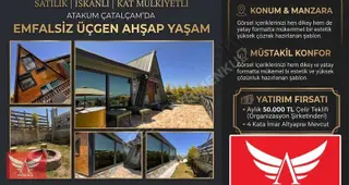 Çatalçam / Projeli İskanlı / Sıfır Eşyalı / Anahtar Teslim