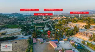 Urla Merkezde Satılık Arazi