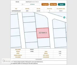 İdamax'tan Ankara Kahraman Kazanda İmarlı 758 M2 Arsa Satılık