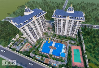 Alanya Avsallarda 4+1 Geniş Sıfır Dubleks