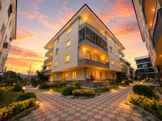 Gümüş'den Akçayda Müstakil Tadında Cam Balkonlu Kombili 1+1 Satılık Daire
