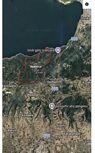 İznik Aydınlar Köyünde Bahçe