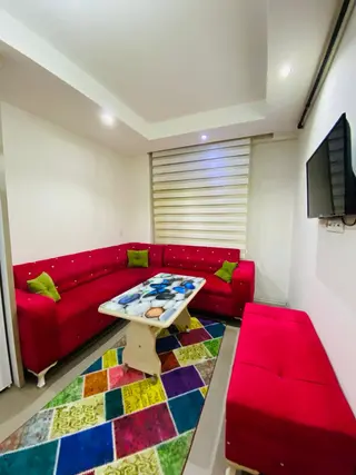 Hastaneye Yakın Balkonlu Eşyalı 1+1 Kiralık Apart