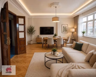 Secret House'dan Cadde Paralelinde 2+1 Açık Mutfaklı Arakat
