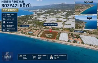 Bozyazı'da Denize Sıfır Emsalsiz Yatırım Fırsatı Satılık Arsa