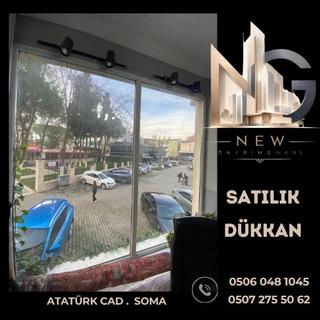 Soma Atatürk Caddesi Tüzel Pasajında Kiracılı Satılık Dükkan!!