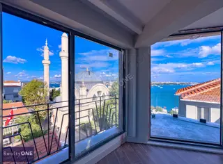 R-one 2+1 Flat For Rent In Cihangir New Build Sea View Balcony
