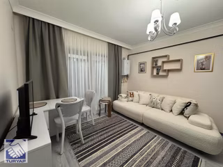 Havaalanına Komşu Güvenlikli Sitede Tam Eşyalı Satılık 1+1daire