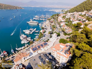 Fethiye Karagözlerde Marina Manzaralı 3+1 Dubleks Daire